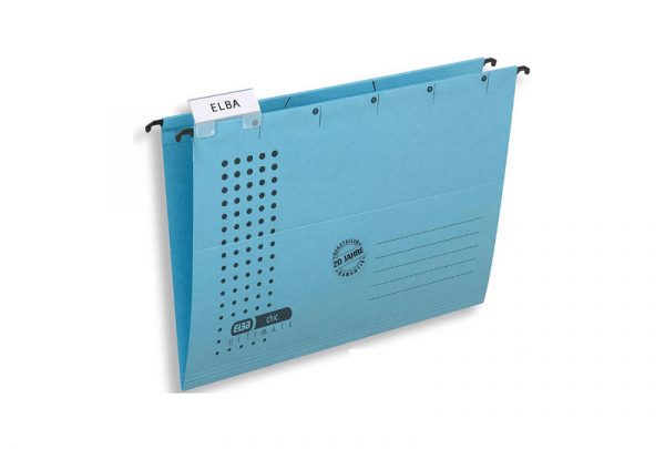 Elba 85740 Verticplus Suspension File Foolscap Pk/25 Blue