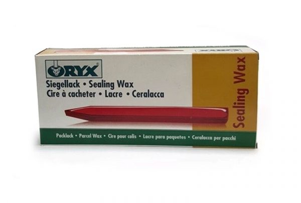 ORYX Sealing Wax PK/10 Sticks Red
