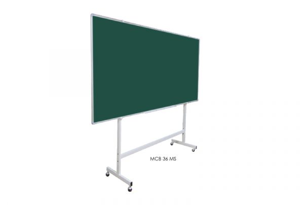 Mobile Magnetic Chalkboard in Castors