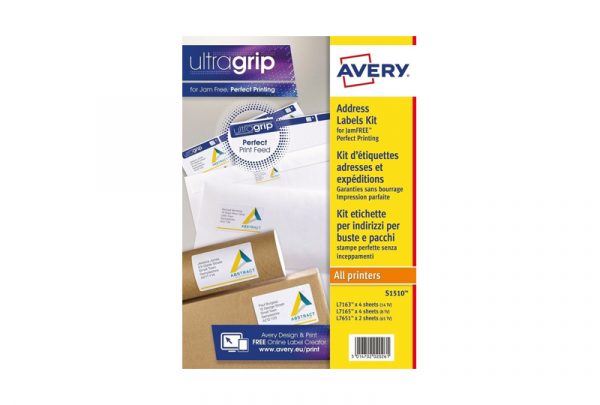 Avery Multipurpose Labels Kit S1510 210 x 297 mm, Laser, Inkjet, Copier, white