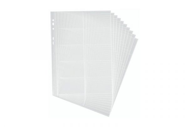Durable 2389 Business Card Holder Refill Set - 200 Cards, A4 (Pack of 10) - Image 2