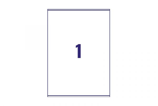 Avery Parcel Labels L7167-250 199.6 x 289.1 mm, Laser, white - Image 3