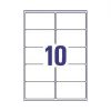 Avery BlockOut™ Parcel Labels L7173B-100 99.1 x 57 mm, Laser, white - Image 3