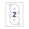 Avery CD Labels L7676-100 117 mm, Laser, Matt - Image 3