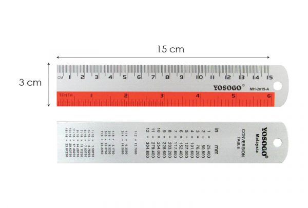 10 & 20 Series Aluminium Ruler - Image 3