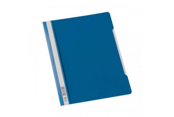 Durable 2570 Clear View Folder with Index Strip Extra Wide A4 - Image 3