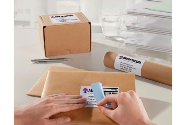 Avery BlockOut™ Parcel Labels L7173B-100 99.1 x 57 mm, Laser, white - Image 4