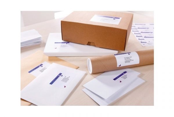 Avery BlockOut™ Parcel Labels L7168B-100 199.6 x 143.5 mm, Colour Laser, B/W Laser, Laser, white - Image 4