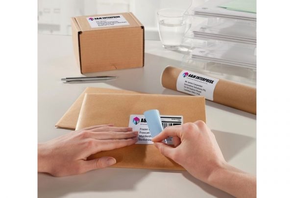 Avery BlockOut™ Parcel Labels L7168B-100 199.6 x 143.5 mm, Colour Laser, B/W Laser, Laser, white - Image 5