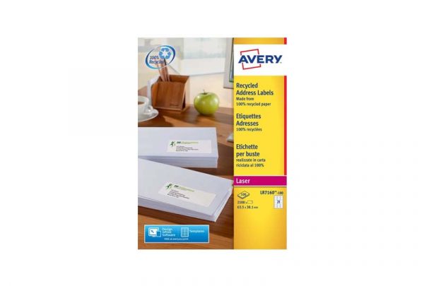 Avery Address Labels L7160-100 Quickpeel 63.5 x 38.1 mm, Laser - Image 2
