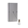 RXL101SS - Full Height Office Cupboard Sliding Steel Door With 3 Adjustable Shelves