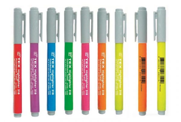 TEX Highlighter Pastel 318 Pocket Size