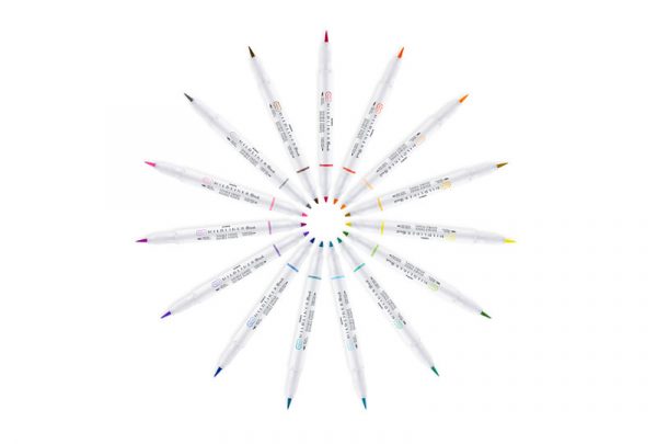 Mildliner Double Ended Brush Pen - Image 4