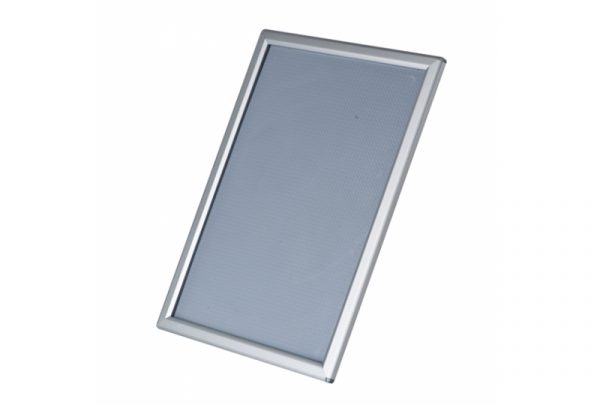 Snap frame for bench or wall