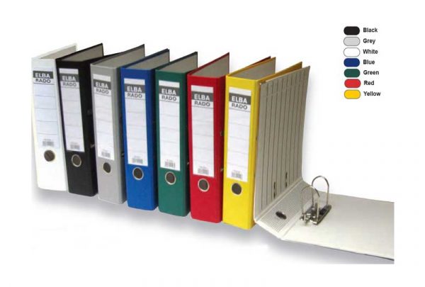 Elba Box File Plastic