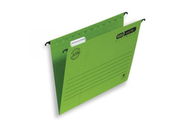 Elba Strongline Ultimate Verticflex Suspension File Foolscap Green V Base Box 25