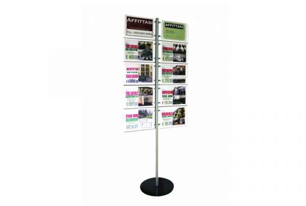 Mast floor display notice holder - Image 2
