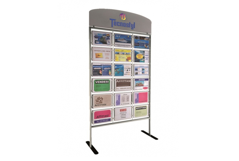 Menpa notice holder displays