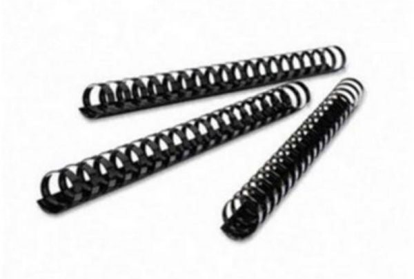 Rexel Comb Binding Ring A4 8mm - Black (pkt/100pc)