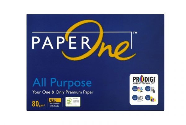 PaperOne All Purpose A3 80 GSM Premium Copy Paper, Box of [2,500 sheets] - Image 2