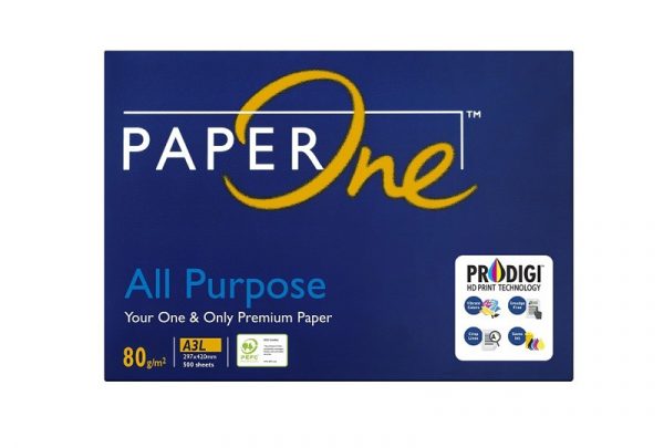 PaperOne All Purpose A3 80 GSM Premium Copy Paper, Box of [2,500 sheets] - Image 3