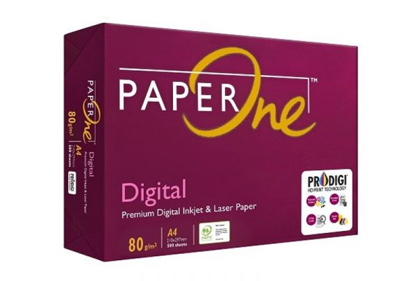 PaperOne Digital A4, 80 GSM Premium Copy Paper, Pack of 500 sheets